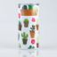 Double Wall Stainless Steel Skinny Tumbler - Cacti